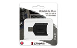 Kingston Technology MobileLite Plus lector de tarjetas SD Negro USB 3.2 Gen 1 (3.1 Gen 1) Type-A 51,8 mm