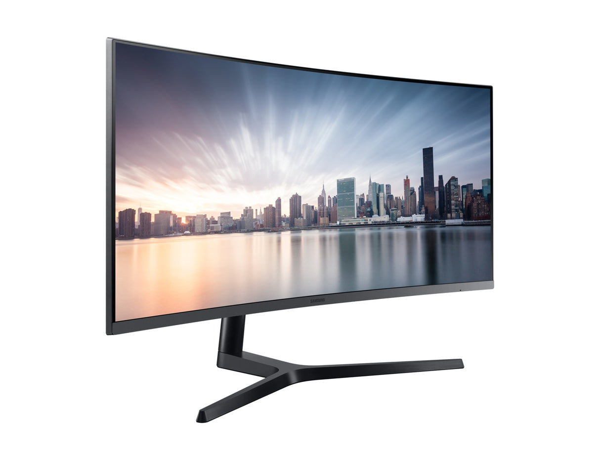 Samsung LC34H890WGU Monitor 86,4 cm (34") 3440 x 1440 Pixeles Quad HD QLED Negro