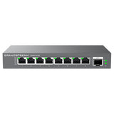 GWN7701M, Switch No Administrable, 8 puertos RJ45 de 100/1000/2500Mbps RJ45, 1× SFP+ para fibra