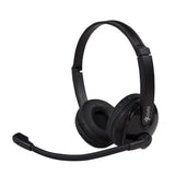 Diadema Stylos Call Center Ergónimica Micrófono/Manos Libres Color Negro