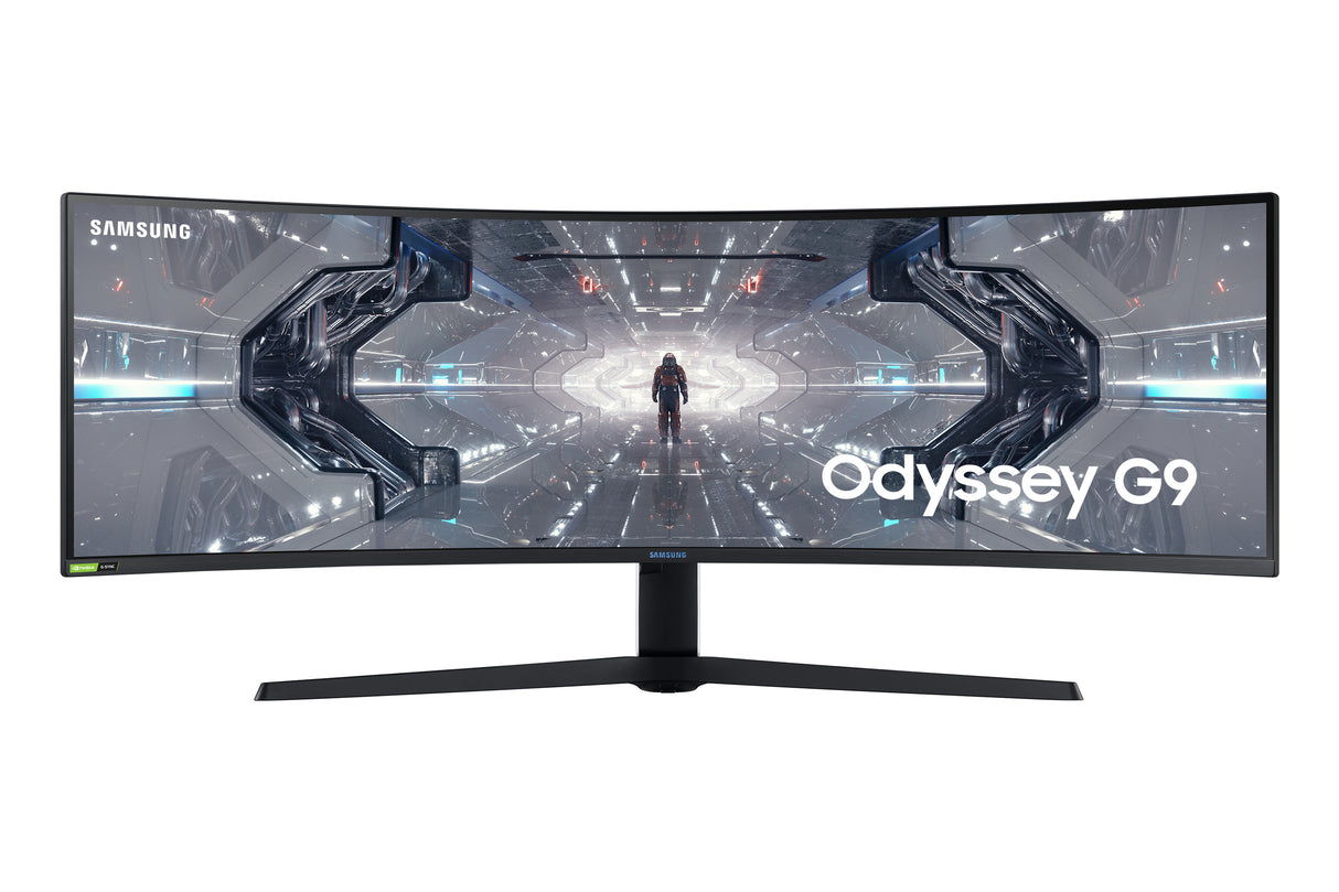 Samsung Odyssey LC49G95TSSL Monitor 124,5 cm (49") 5120 x 1440 Pixeles Quad HD QLED Negro