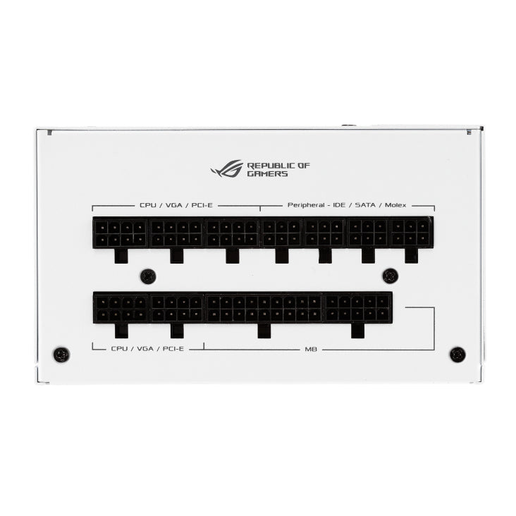 ASUS ROG-STRIX-850G-WHITE unidades de fuentes de alimentación 850 W 100 - 240 V 20+4 pin ATX 61 mm