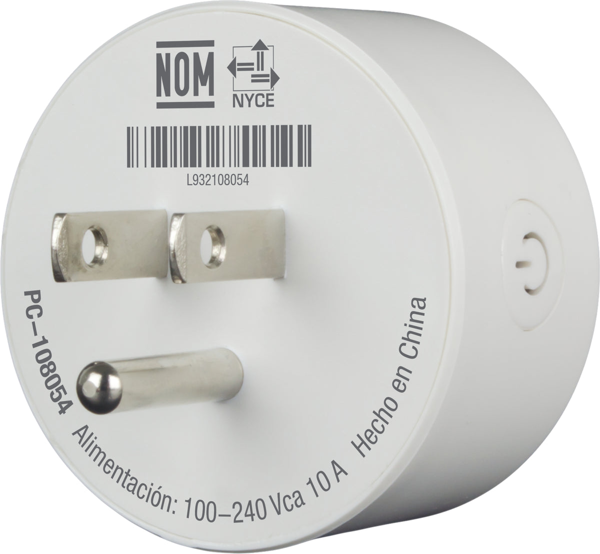 Perfect Choice PC-108054 Enchufes inteligentes Interior Blanco Inalámbrico