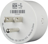 Perfect Choice PC-108054 Enchufes inteligentes Interior Blanco Inalámbrico
