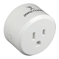 Perfect Choice PC-108054 Enchufes inteligentes Interior Blanco Inalámbrico