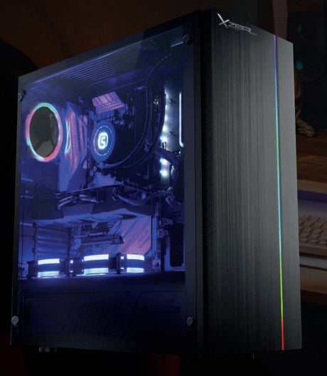 XZEAL XZ105 Midi Tower Negro, ATX, Micro ATX, Mini-ITX, XZCGB01A | Gabinetes de computadora