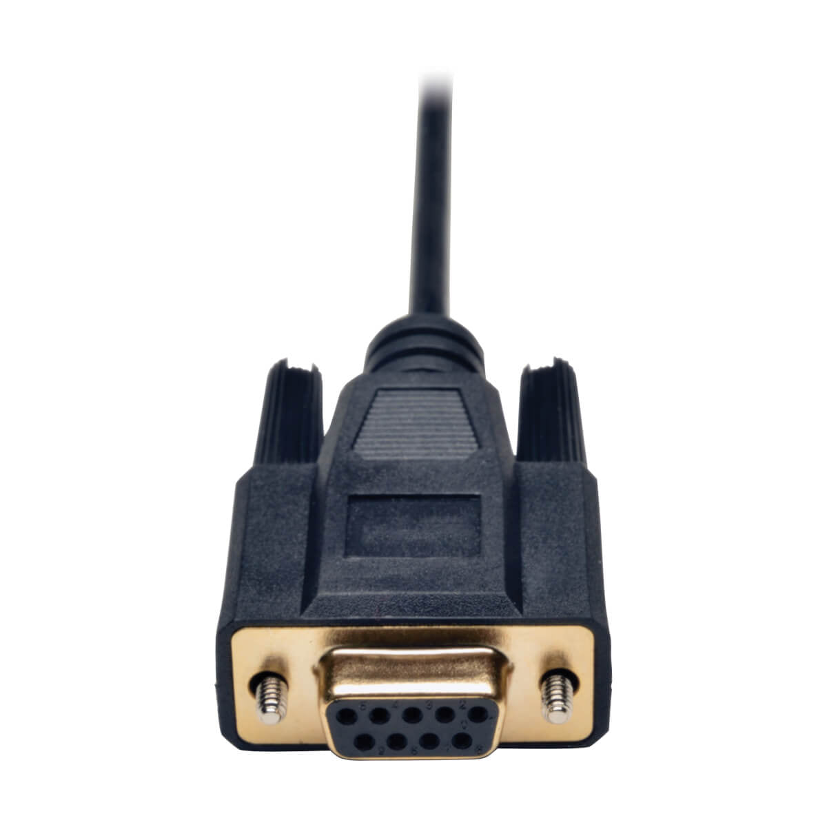 Tripp Lite P456-006 Cable de Módem Nulo Serial RS232 (DB9 a DB25 H/M), 1.83 m [6 pies] Cables seriales Negro 1,83 m 1,27