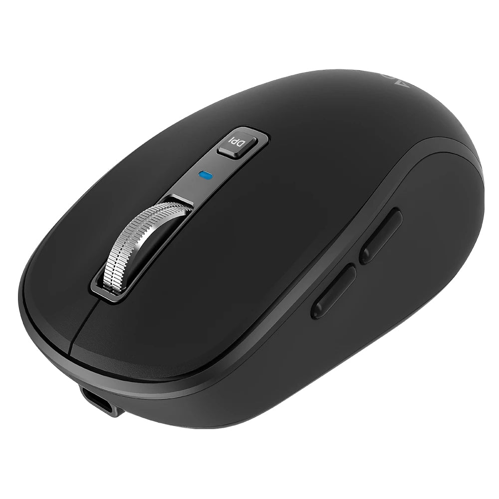 Acteck Optimize Trip Pro MI580 ratón Universal Diestro RF inalámbrico + bluetooth Óptico 1600 DPI, Negro