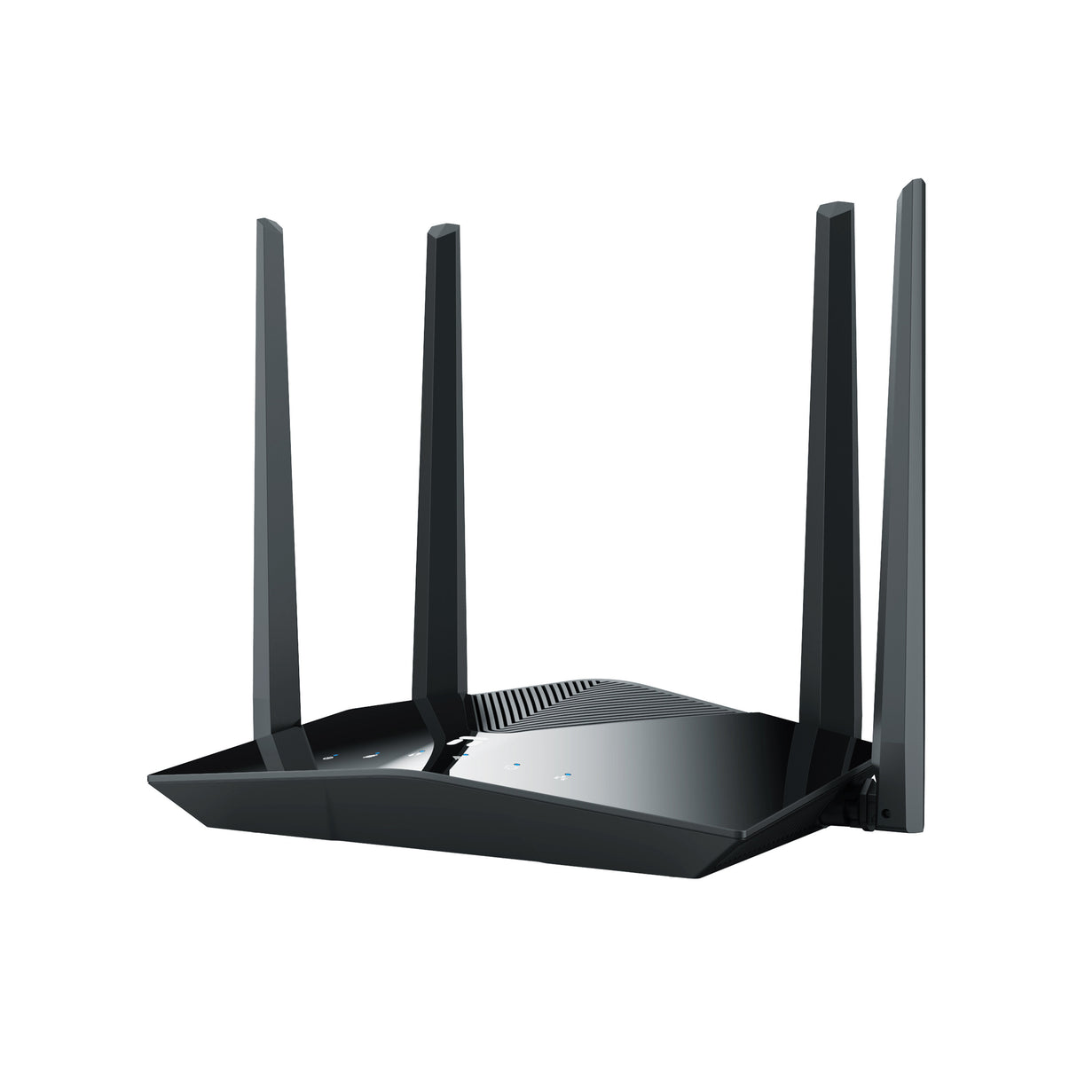 Netis System NX10 router inalámbrico Gigabit Ethernet Doble banda (2,4 GHz / 5 GHz) Negro, Wi-Fi 6 (802.11ax), Router de