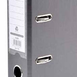 Techmakro KITCARP4PL carpeta Cartón, Cloruro de polivinilo (PVC) Plata Carta, Folder de archivo convencional, Mate, 650 