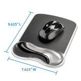Kensington K62399US Ratón Monocromo Gel Si Negro, Gris