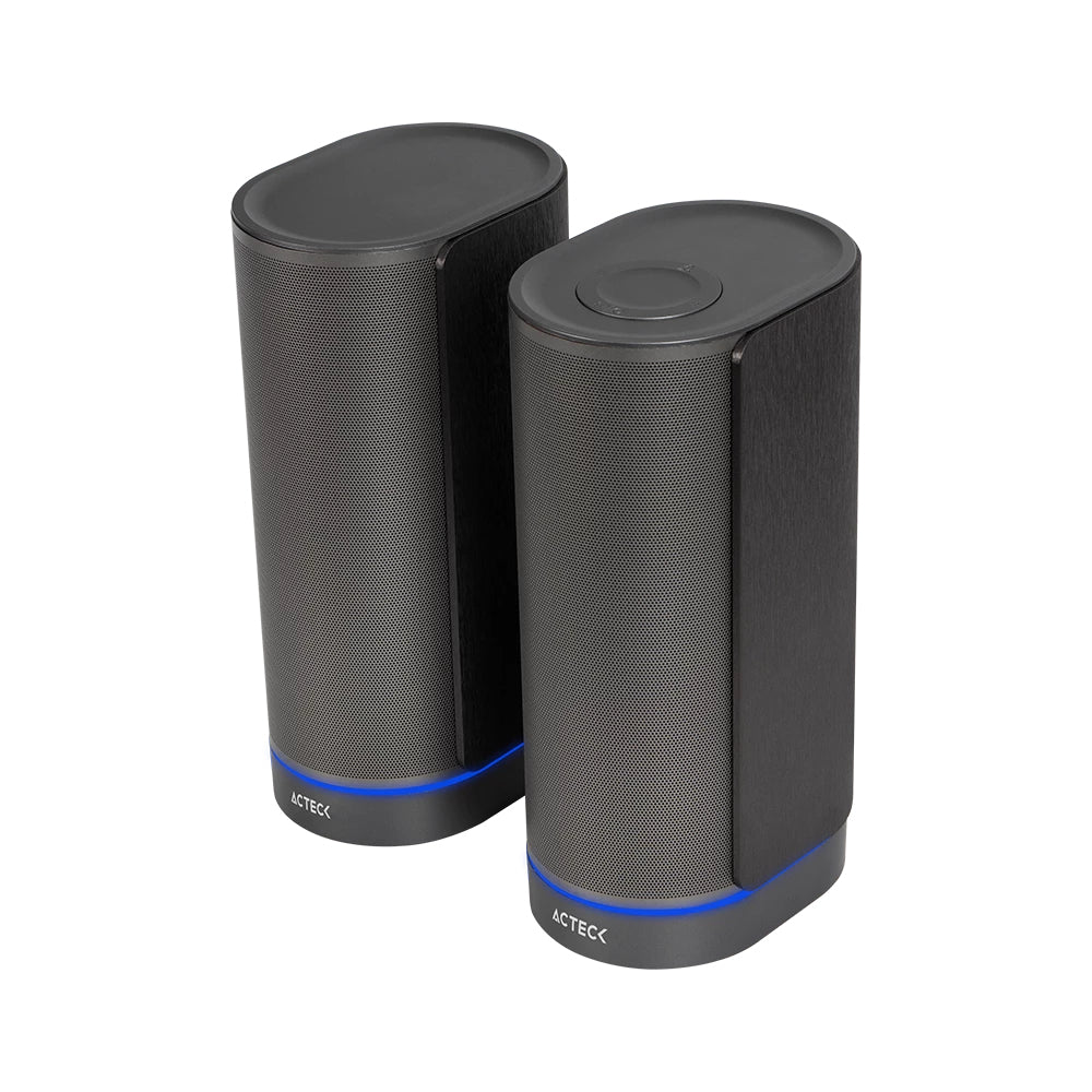 Acteck Dynamic Exact X BS660 Negro Inalámbrico y alámbrico 50 W, 2.0 canales, 45 - 20000 Hz