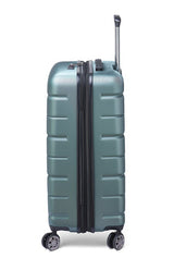 Delsey AIR ARMOUR Tranvía Armazón duro Verde 72 L Acrilonitrilo butadieno estireno (ABS), Policarbon