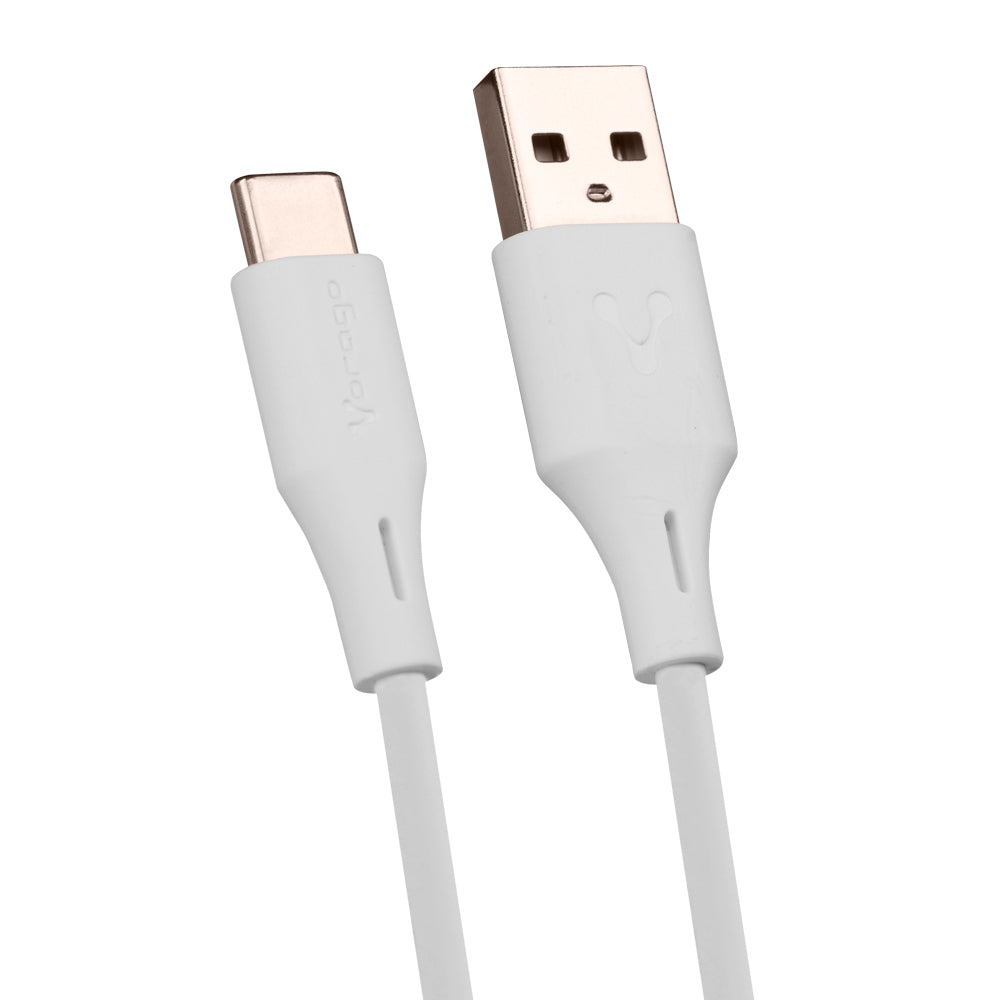 Vorago CAB-C01W cable USB 1 m USB C Blanco