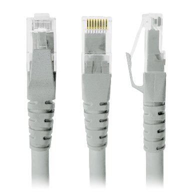 Cable Patch Red CAT6 UTP Brobotix 308217, 3m, Gris, 100% Cobre
