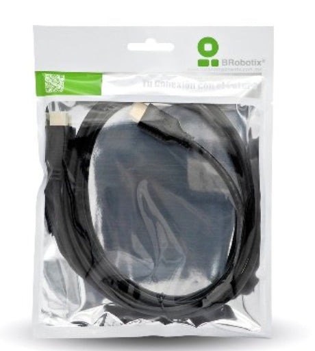 BRobotix 558933 cable HDMI 0,9 m HDMI tipo A (Estándar) Negro