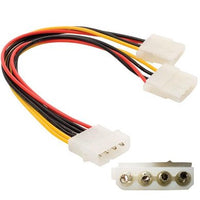 BRobotix 008715 Cables de alimentación interna Molex (4-pin) 2 x Molex (4-pin)