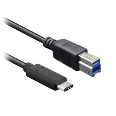 BRobotix 170302 cable USB USB 3.2 Gen 1 (3.1 Gen 1) 1 m USB B USB C Negro