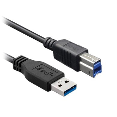 BRobotix 360806 cable USB USB 3.2 Gen 1 (3.1 Gen 1) 1,8 m USB A USB B 5 Gbit/s Negro