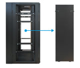 Enson ENS-RKGU22PRO armario rack 22U Rack o bastidor independiente Negro