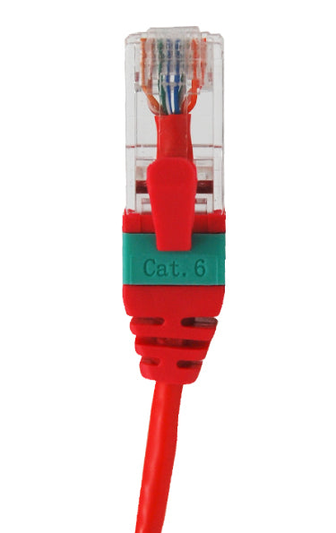 Enson EPRO-6PC210-RD cable de red Rojo 2,1 m Cat6 U/UTP (UTP)