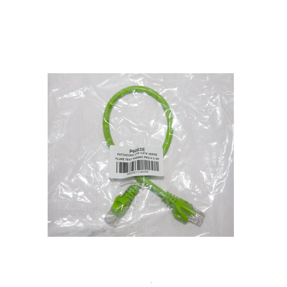 Enson P6003E cable de red Verde 0.3 m Cat6 U/UTP (UTP) | Cables de red