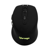 Vorago MO-306 ratón Oficina Diestro RF inalámbrico Óptico 2400 DPI, Negro