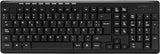 TECLADO ACTECK INALAMBRICO MULTIMEDIA NEGRO AC-913973