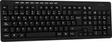 TECLADO ACTECK MULTIMEDIA INALAMBRICO USB 2.4G NEGRO