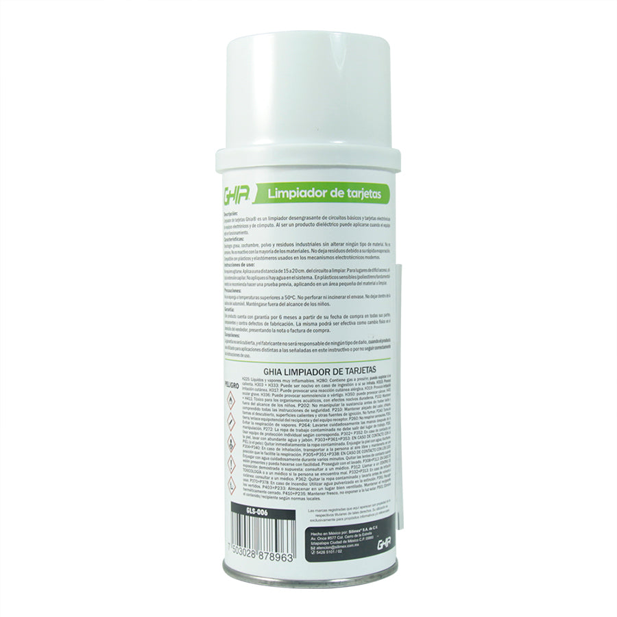 Ghia GLS-006 limpiador de aire comprimido 454 ml | Limpiadores de aire comprimido