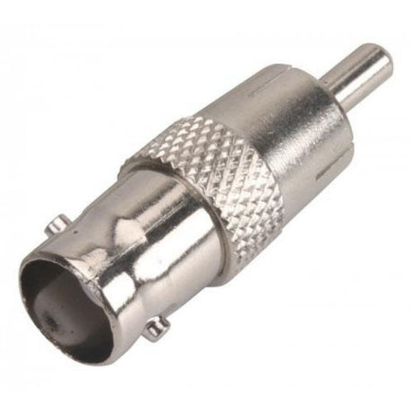 Steren 200-170 cambiador de género para cable RCA BNC Acero inoxidable