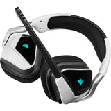 Corsair Void RGB Elite Wireless Auriculares Inalámbrico Diadema Juego Negro, Blanco, 20 - 30000 Hz