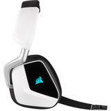 Corsair Void RGB Elite Wireless Auriculares Inalámbrico Diadema Juego Negro, Blanco, 20 - 30000 Hz