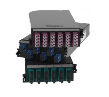 Belden FC3H12LDFS adaptador de fibra óptica LC 1 pieza(s) Color aguamarina, Negro