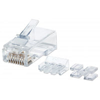 PLUG INT RJ45 CAT 6A UTP MULTIFILAR PRO 80 PIEZAS