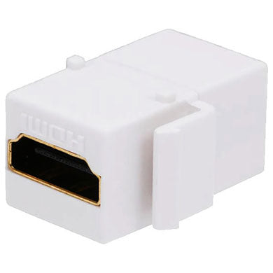 BRobotix 68525 Cambiadores de género para cables HDMI HDMI Blanco