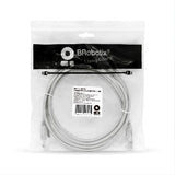 Cable de Red BROBOTIX 497134 CAT5e UTP 1m Gris RJ45