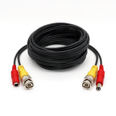 BRobotix 764755 Cables coaxiales 20 m BNC, Power Connector BNC, Power Connector