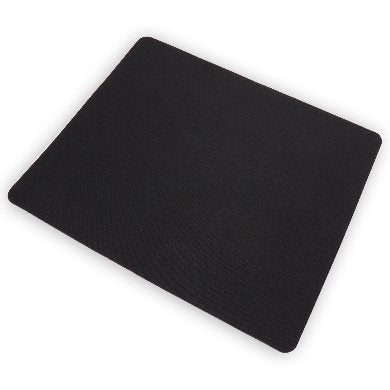 Mouse Pad Ultra Delgado Brobotix 497264, Antideslizante, 30x25cm, Color Negro