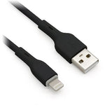 Cable Lightning BROBOTIX 963158, USB V2.0 a Lightning, 1m, Negro