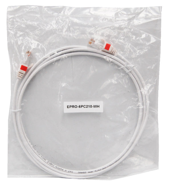 Enson EPRO-6PC210-WH cable de red Blanco 2.1 m Cat6 U/UTP (UTP) | Cables de red