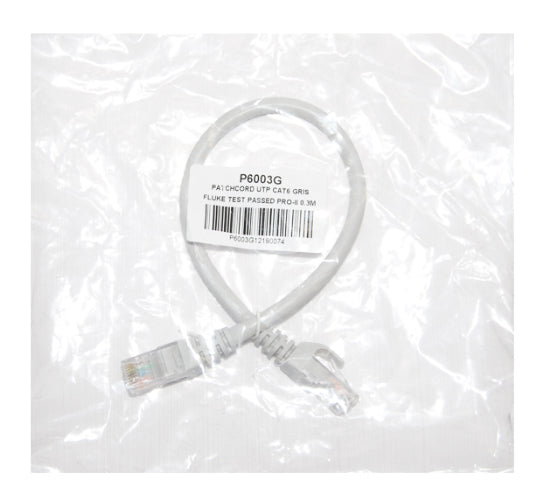 Enson P6003G cable de red Gris 0.3 m Cat6 U/UTP (UTP) | Cables de red