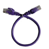 Enson P6003P cable de red Púrpura 0,3 m Cat6 U/UTP (UTP)