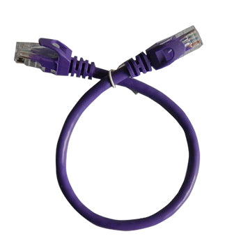 Enson P6003P cable de red Púrpura 0,3 m Cat6 U/UTP (UTP)