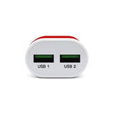 BRobotix 161264R cargador de dispositivo móvil Universal Rojo, Blanco Corriente alterna Interior