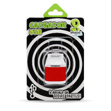BRobotix 161264R cargador de dispositivo móvil Universal Rojo, Blanco Corriente alterna Interior