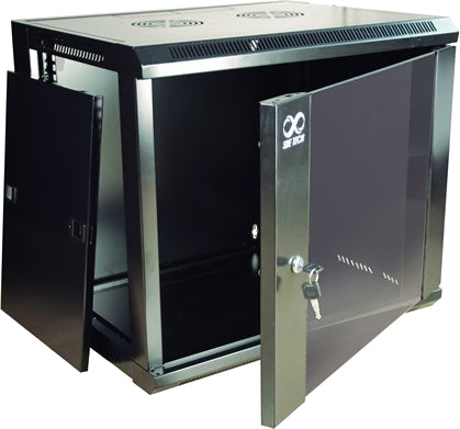 SBE Tech SBE-GNLPAR15URP armario rack 15U Bastidor de pared Negro
