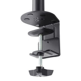Steren STV-205 soporte para pantalla plana 81.3 cm (32") Escritorio Negro, Tornillos, 100 x 100 mm, Ajustes de altura