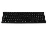 Perfect Choice PC-201052 teclado Ratón incluido Oficina RF inalámbrico QWERTY Español Negro, Interruptor de membrana