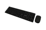 Perfect Choice PC-201052 teclado Ratón incluido Oficina RF inalámbrico QWERTY Español Negro, Interruptor de membrana